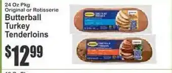 Key Food Butterball Turkey Tenderloins offer