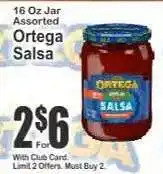 Key Food Ortega Salsa offer