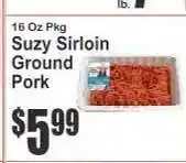 Key Food Suzy Sirloin Ground Pork offer