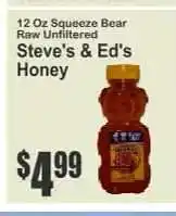 Key Food Steve's & Ed's Honey offer