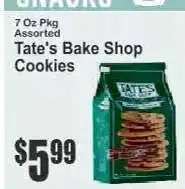 Key Food Tate's Bake Shop Cookies offer