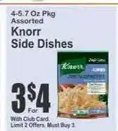 Key Food Knorr Side Dishes offer