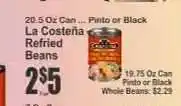 Key Food La Costeña Refried Beans offer