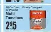 Key Food Mutti Tomatoes offer