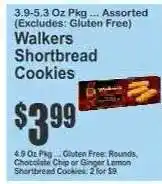 Key Food Walkers Shortbread Cookies offer