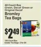 Key Food Bromley Tea Bags offer
