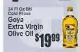 Key Food Goya Extra Virgin Olive Oil offer