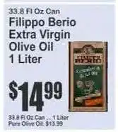 Key Food Filippo Berio Extra Virgin Olive Oil offer