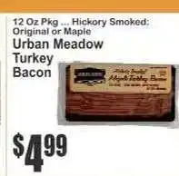 Key Food Urban Meadow Turkey Bacon offer