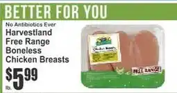Key Food Harvestland Free Range Boneless Chicken Breasts offer
