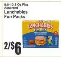 Key Food Lunchables Fun Packs offer