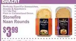 Key Food Stonefire Naan Rounds offer