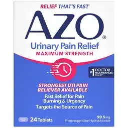 Walgreens Urinary Pain Relief Maximum Strength Tablets offer