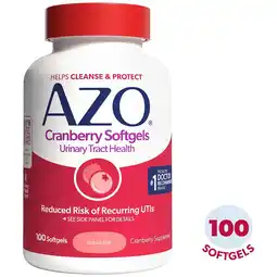 Walgreens Cranberry Urinary Tract Health Softgels offer