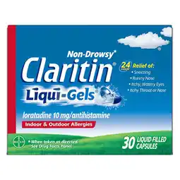 Walgreens 24 Hour Allergy Liqui-Gels 10 mg offer