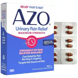 Walgreens Urinary Pain Relief Max Strength Tablets offer