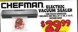 Ollie's CHEFMAN ELECTRIC VACUUM SEALER offer