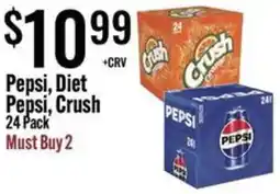 Jons International Pepsi, Diet Pepsi, Crush offer