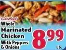 Butera Whole Marinated Chicken With Peppers & Onions offer