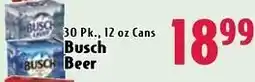 Butera Busch Beer offer