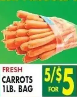 Compare Foods Fresh carrots offer