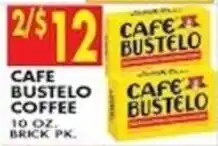 Compare Foods Cafe bustelo coffee offer