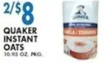 Compare Foods Quaker instant oats offer