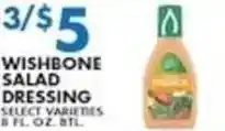 Compare Foods Wishbone salad dressing offer