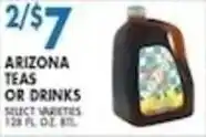 Compare Foods Arizona teas or drinks offer
