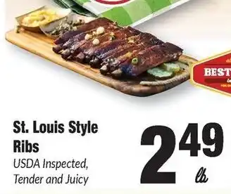 Sentry St. Louis Style Ribs offer