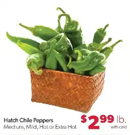 Family Fresh Market Hatch Chile Peppers offer
