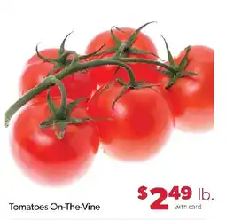 Family Fresh Market Tomatoes On-The-Vine offer