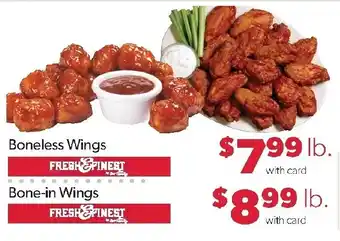 Family Fresh Market Fresh & Finest Boneless Wings offer