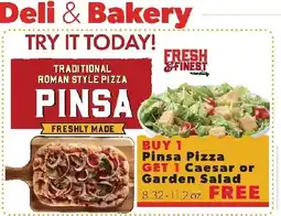Family Fresh Market Dell & Bakery Pinsa offer