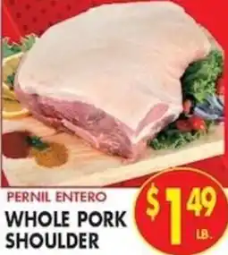 Compare Foods Pernil entero whole pork shoulder offer