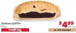 Family Fresh Market Fresh & Finest Blueberry Split Pie offer