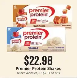 Fareway Premier Protein Shakes offer