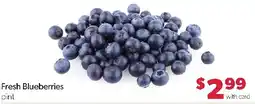 Family Fresh Market Fresh Blueberries offer