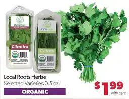 Family Fresh Market Local Roots Herbs offer