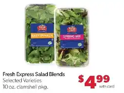 Family Fresh Market Fresh Express Salad Blends offer