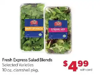 Family Fresh Market Fresh Express Salad Blends offer