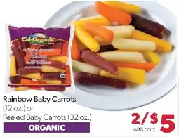 Family Fresh Market Cal-Organic Rainbow Baby Carrots offer