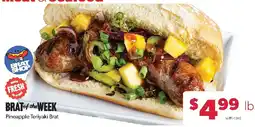 Family Fresh Market Brat Shop Pineapple Teriyaki Brat offer