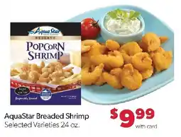 Family Fresh Market AquaStar Breaded Shrimp offer