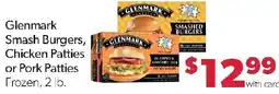 Family Fresh Market Glenmark Smash Burgers, Chicken Patties or Pork Patties offer