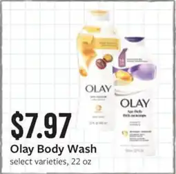 Fareway Olay Body Wash offer