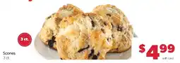Family Fresh Market Scones offer