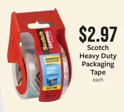 Fareway Scotch heavy duty packaging tape offer