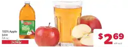 Family Fresh Market Our Family 100% Apple Juice offer