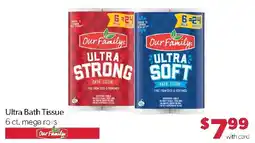 Family Fresh Market Our Family ultra bath tissue offer